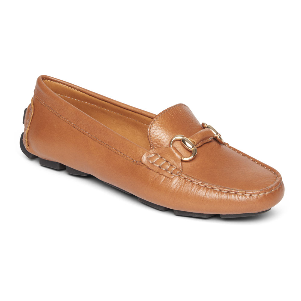 Rockport Loafers For Womens Brown - Bayview Bit Keeper - LW2460783